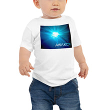 Load image into Gallery viewer, Baby T shirt printed with a unique and vivid "Awaken" design. Beautiful underwater photography