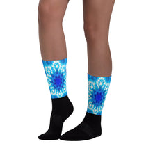 Load image into Gallery viewer, Angles sing and socks appear with divine blessings in this bright and vivid unique design from Living Light Designs
