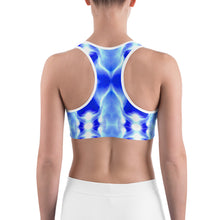 Load image into Gallery viewer, Living Light Designs interpretation of DNA in a beautiful sports bra