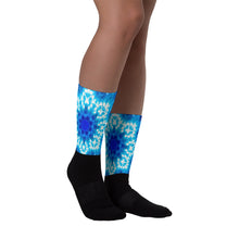 Load image into Gallery viewer, Angles sing and socks appear with divine blessings in this bright and vivid unique design from Living Light Designs