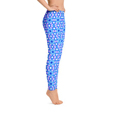 Load image into Gallery viewer, Women’s leggings. Beautiful water sunlight Sacred geometry pattern. Underwater Photography. Live Your Light