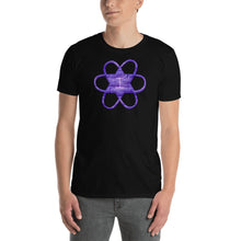 Load image into Gallery viewer, Living Light Designs Men’s T shirt printed with a unique and vivid "I"" design. Star Tetrahedron spins in 3D at the center of all creation. available in many colors