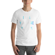 Load image into Gallery viewer, Living Light Designs Men’s T shirt printed with a unique and vivid "I AM YOU ARE THIS IS" design. available in many colors