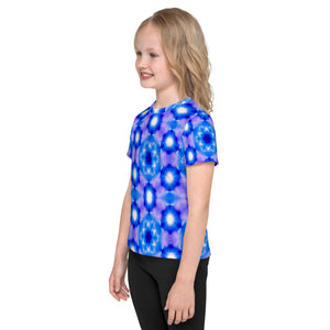 Living Light Designs presents 'Starseed' Design on a unique all over printed Kids T Shirt