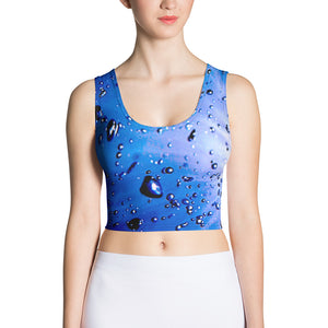 Living Light Designs presents 'Echo'. A unique aqua styled crop top design for any occasion