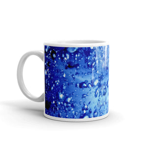 Ceramic coffee mug printed with "Non-Local" Underwater photography Design. Vivid and uniqu