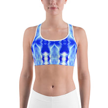 Load image into Gallery viewer, Living Light Designs interpretation of DNA in a beautiful sports bra