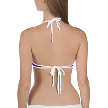 Load image into Gallery viewer, back of  out popular bikini top with unique design