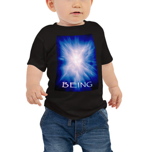 Baby T shirt printed with a unique and vivid "Being" design. Beautiful underwater photography.