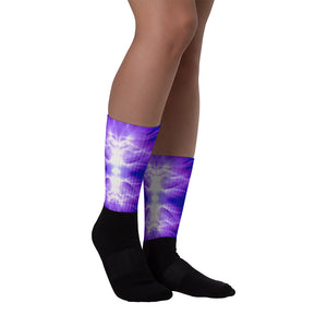 Living Light Designs sock design "Solas" wear the ancient power