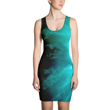 Load image into Gallery viewer, A popular Irish and Celtic energy design in a beautiful emerald green dress